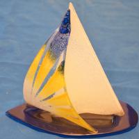 barca in vetro di Murano