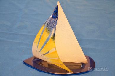 barca in vetro di Murano