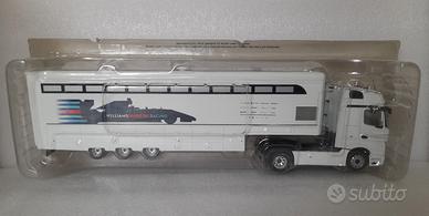 MERCEDES BENZ ACTROS WILLIAMS MARTINI RACING 1-43