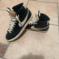 Scarpe NIKE NERE IN PELLE  N 37.5