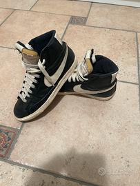Scarpe NIKE NERE IN PELLE  N 37.5