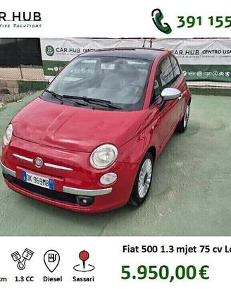 Fiat 500 1.3 Multijet 16V 75 CV Lounge
