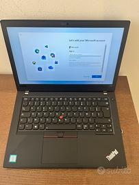 Lenovo Thinkpad T480 Core I5