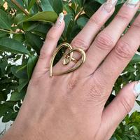 Anello. A forma di cuore