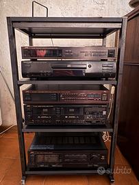 IMPIANTO HI-FI VINTAGE JVC / KENWOOD ANNI ‘80-