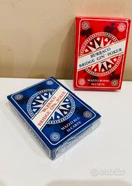 Set carte da gioco plastificate