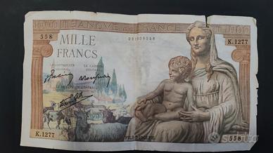 BANCONOTA 1000 FRANCHI