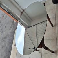 Specchio Ovale da Parete 100x60