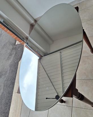 Specchio Ovale da Parete 100x60