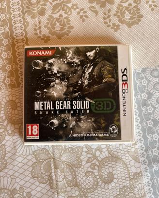 Metal gear solid 3ds