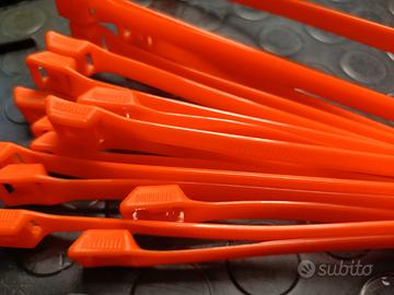 8 Fascette per  KTM arancio 40cm