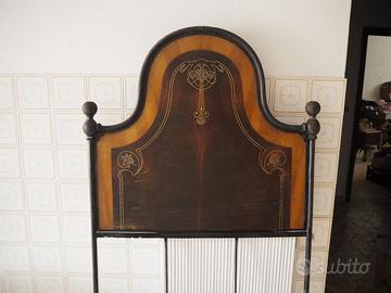 Letto vintage stile Liberty  primi 1900