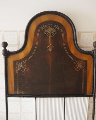 Letto vintage stile Liberty  primi 1900