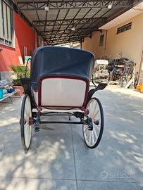 Carrozza d'Epoca Modello "Landauer" - Restaurata e