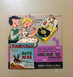 Disco 78 giri anni 50 per Grammofono magico