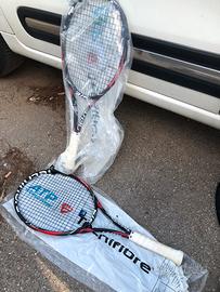 Racchette tennis marca tecnofibre nuove e 2 usate