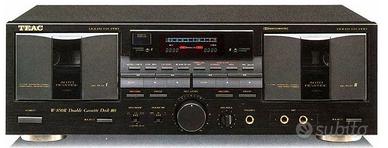 Registratore audio a doppia cassetta Teac mod. W-8