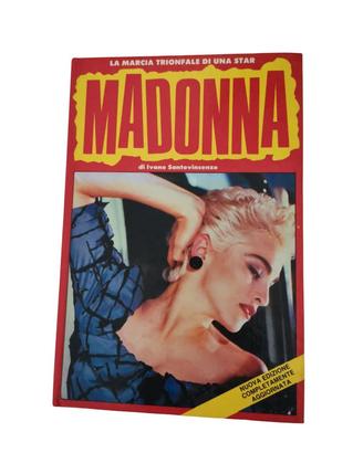 raro libro vintage biografia su Madonna anni 80