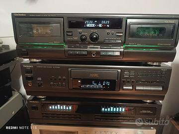 Piastra Cassetta Technics Professionale Rs-Tr474