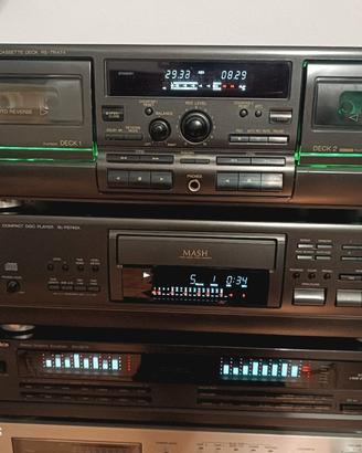 Piastra Cassetta Technics Professionale Rs-Tr474
