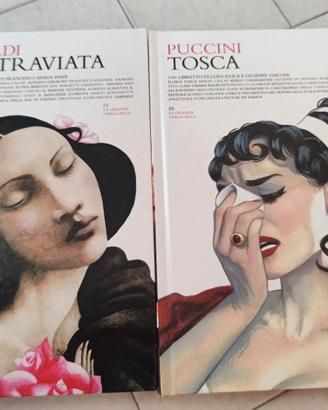 La grande opera Lirtica Tosca Traviata CD audio