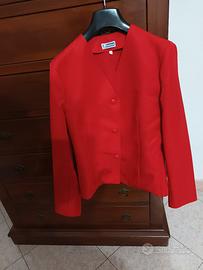 Giacca per alberghiera rossa