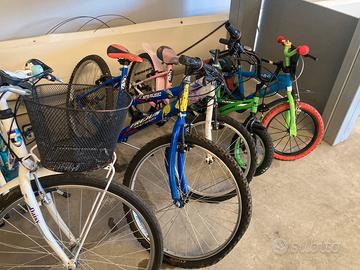 N. 6  Biciclette di varie grandezze