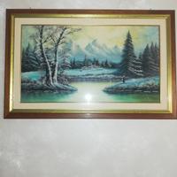 Quadro con paesaggio 
