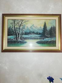 Quadro con paesaggio 