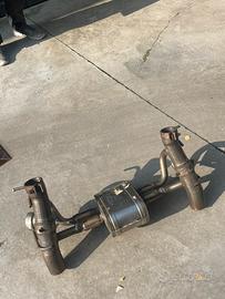 Terminali di scarico 488 completo di valvole