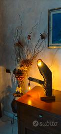 Lampada da tavolo artigianale 