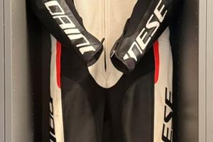 Tuta moto Lady in pelle Dainese Grobink taglia 44