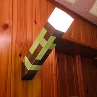 Luce LED torcia Minecraft