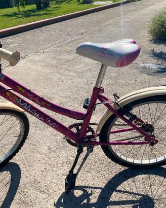 Bici bambina 20" Magnum rosa - usata