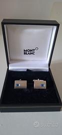mont blanc gemelli argento 925