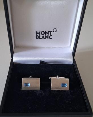mont blanc gemelli argento 925