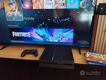 PlayStation 4 Fat 1TB+Joystick originale e giochi