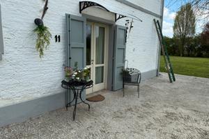 Camera matrimoniale nelle campagne di correggio