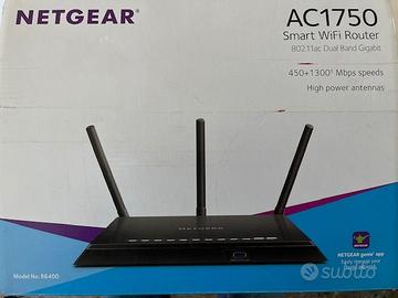 Router NETGEAR R6400 AC1750 Smart WiFi Dual Band