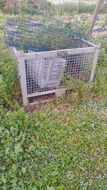 CESTA CON SPORTELLI LATERALI RIMOVIBILI