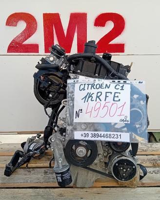 MOTORE COMPLETO CITROEN C1 Serie (PA,PS) 1KRFE 69