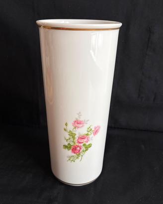 Vaso con decoro floreale Limoges Francia