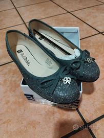Ballerine Renato Balestra colore grigio platino