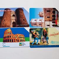 Schede telefoniche da collezione bassa tiratura