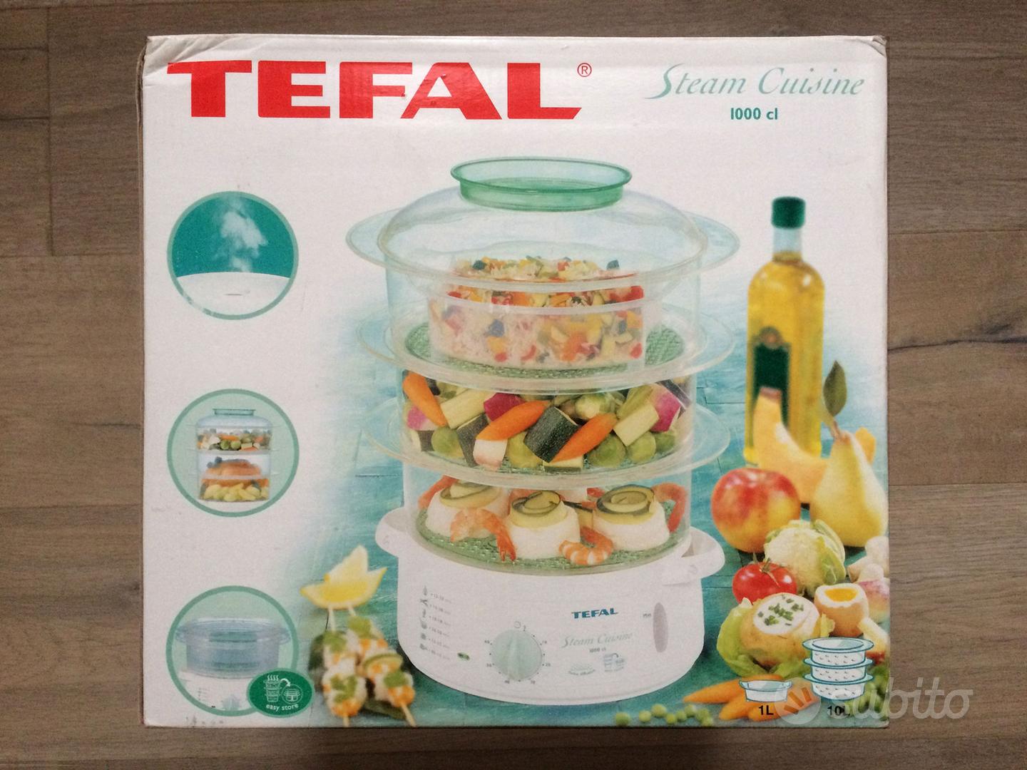 Vaporiera steam cuisine Tefal di seconda mano per 30 EUR su Genova su  WALLAPOP