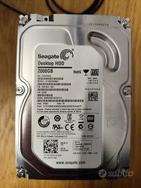 HARD DISK INTERNO SEAGATE BARRACUDA 3.5” 2TB