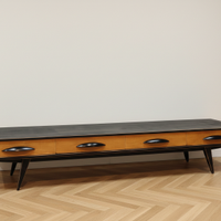 Sideboard porta TV credenza cassettiera vintage