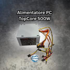Alimentatore PC TopCore 500W (Model: TOP501)