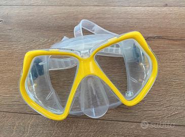 Maschera nuoto piscina snorkeling immersioni