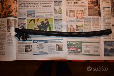 Valvola pneumatica per GAV con tubo corrugato